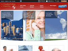 Tablet Screenshot of cclonline.ca